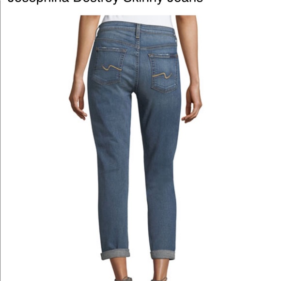 7 FOR ALL MANKIND JOSEPHINA BOYFRIEND JEANS - Picture 2 of 5
